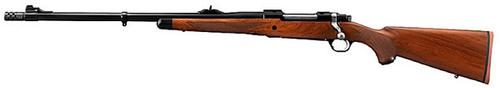 Ruger M77 Hawkeye African Left Hand Rifle 47121, 375 Ruger, 23 in, American Walnut Stock, Blued Finish