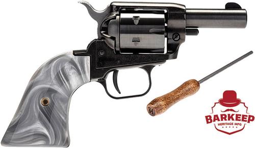 Heritage Barkeep Revolver BK22B2GPRL, 22 LR, 2", Gray Pearl Grip, Black Oxide Finish, 6 Rd