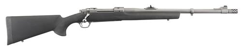 Ruger Hawkeye Alaskan Bolt Action Rifle 57101, 338 Win Mag, 20", Black Synthetic Stock, Matte Stainless Finish, 3 Rds