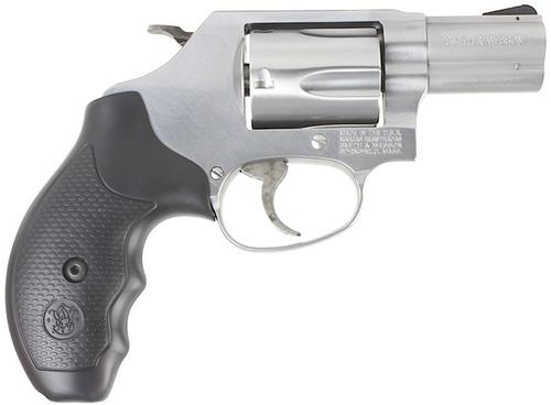 Smith & Wesson 60 Revolver 162420, 357 Magnum, 2.13", Rubber Grip, Satin Stainless Finish, 5 Rd