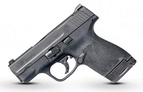 Smith & Wesson M&P Shield M2.0 Pistol 11814, 40 S&W, 3.1", Black Polymer Grip/Frame, Black Finish, 6/7 Rd
