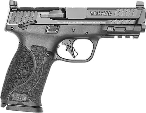 Smith & Wesson M&P 9 M2.0 Optic Ready Semi-Auto Pistol 13567, 9mm, 4.25 in, Black Synthetic Grip, Black Finish, 17 Rd