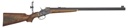 Davide Pedersoli Rolling Block Creedmoor #2 Break Open Rifle 010S822457, 45-70 Gov, 30", Blued, 1 Rd