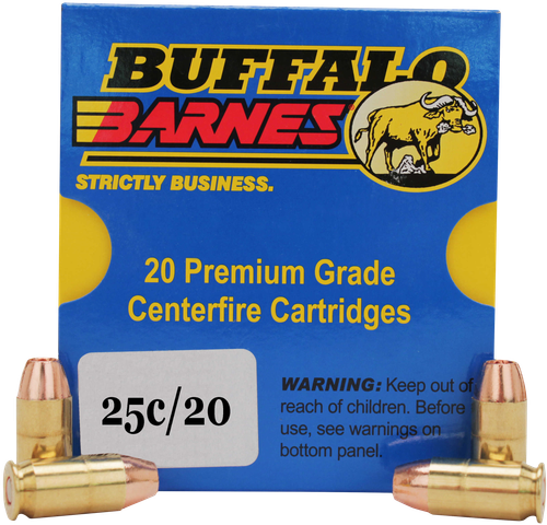 Buffalo Bore Lead-Free Pistol Ammunition 25C/20, 357 Sig Sauer, TAC-XP, 125 GR, 1425 fps, 20 Rd/Bx