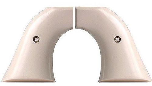 Hogue 83570 Ivory Polymer Grips For BlackHawk/Vaquero/Single Six