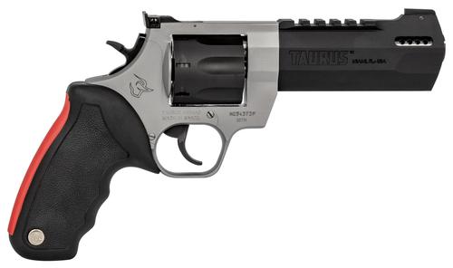 Taurus Raging Hunter Revolver 2357055RH, 357 Mag, 5.12", Black Rubber w/Red Cushion Insert Grip, Matte Black Finish, 7 Rd