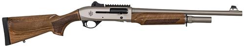 Tisas 2 Tactical Marine Semi-Auto Shotgun 21000159, 18.50", 3" Chmbr, 5 Rds