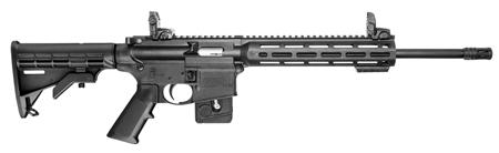 Smith & Wesson M&P15-22 Sport Semi-Auto Rifle 10206, 22 Long Rifle, 16.5", 6-Position Black Stock, Black Finish, 10 Rds