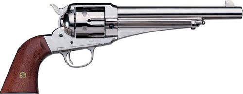 Uberti 1875 Army Outlaw Revolver U341515, 45 Colt, 7.5", Walnut Grips, Nickel Finish