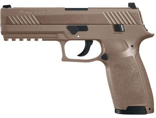 Sig Sauer P320 Air Pistol AIRP32017730RCYT, .177 Caliber, 12 Gram CO2, Coyote Tan Finish