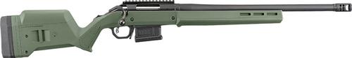 Ruger American Hunter Bolt Action Rifle 26935, 308 Win., 20", Adj. Magpul Hunter Stock, OD Green Finish, 5+1