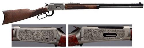 Winchester 1894 125th Anniversary Rifle 534268114, 30-30 Winchester, 24 in, Walnut Stock, Blue Finish