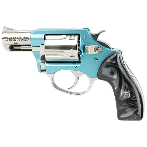 Charter Arms Undercover Blue Diamond Revolver 53879, 38 Special, 2", Black Rubber Grips, 5 Rd