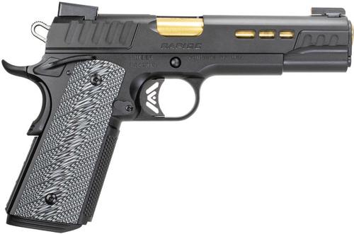 Kimber 3000383 Rapide Pistol - 45 ACP, 5 in Barrel, Matte Black Slide, Black Finish Frame, 8 Rds