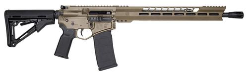 Diamondback DB15 Semi-Auto Rifle DB1732N061, 6.5 Grendel, 18", Adjustable Magpul CTR Stock, Black-Gold Lower, A3 Flattop Upper, 28 Rds