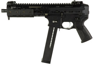 LWRC SMG-45 Pistol SMGP45B8S, 45 ACP, 8.5" Threaded, Black Finish, 25 Rds