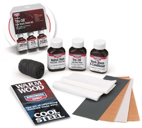 Birchwood Casey 23801 Complete Tru Oil Liquid Gun Stock Finish Kit