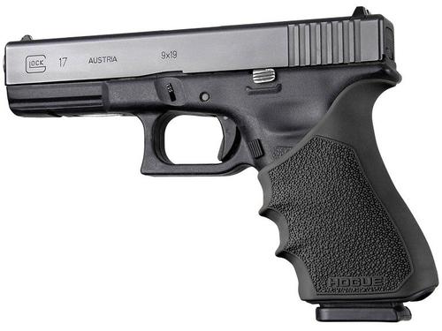 Hogue HandALL Beavertail Grip Sleeve for Glock 17 Gen 3/4, Black (17030)