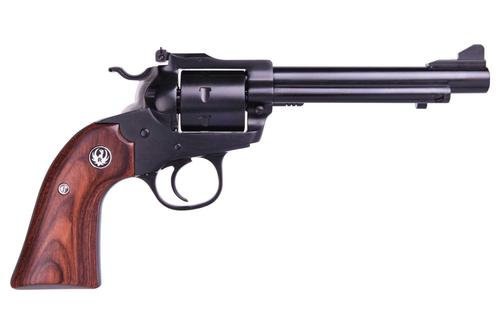Ruger Single-Seven Bisley Revolver 8164, 327 Fed Mag, 5-1/2in, Rosewood Grips, Satin Blued Finish, 7 Rds