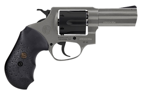Rossi RP63 Revolver 2RP631C, 357 Mag, 3", Black Rubber Grips, Tungsten Gray Cerakote Finish, 6 Rds