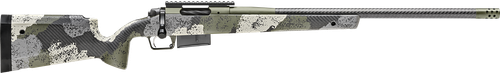 Springfield 2020 Waypoint Rifle BAW92465PRCCFG, 6.5 PRC, 24" Carbon Fiber, Evergreen Camo Stock, Green Cerakote Finish, 3 Rds
