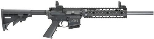 Smith & Wesson MP15 FT Semi-Auto AR-15 Rifle 811048, 5.56 Nato, 16 in, Fixed Stock, Black Finish, 10 Rd