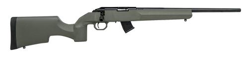 Howa M1100 Rimfire Rifle HRF22LRG, 22LR, 18", Synthetic Green Stock, 10 Rds