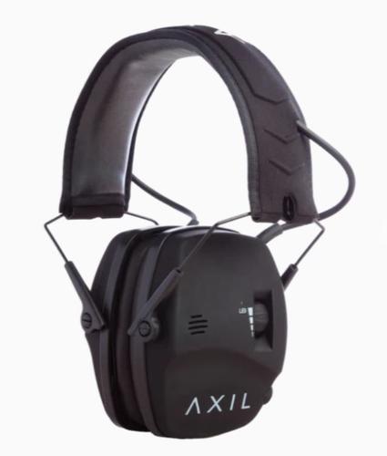 Axil Trackr Electronic Earmuffs 85 dB, Over the Head, Black (TRACKRBEU)