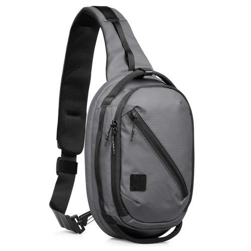 Savior Equipment Obscura CCW Sling Bag, Medium, Slate Gray (CCW-SL1208-MD-GS)