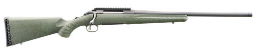 Glenfield Model A Bolt-Action Rifle 52003GF, 270 Win, 20", Moss Green Splatter Stock, Blued Finish, Threaded Barrel, 4+1