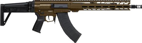 CMMG Dissent MK47 Rifle 86A7F0BMB, 7.62x39mm, 14.30", CMMG Dissent Side Folding Stock, 30 Rds