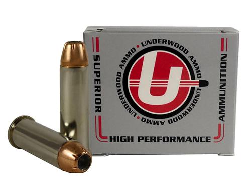 Underwood Pistol Ammunition UA129, 38 Special, JHP, 125 gr, 1250 fps, 20 Rd/Bx