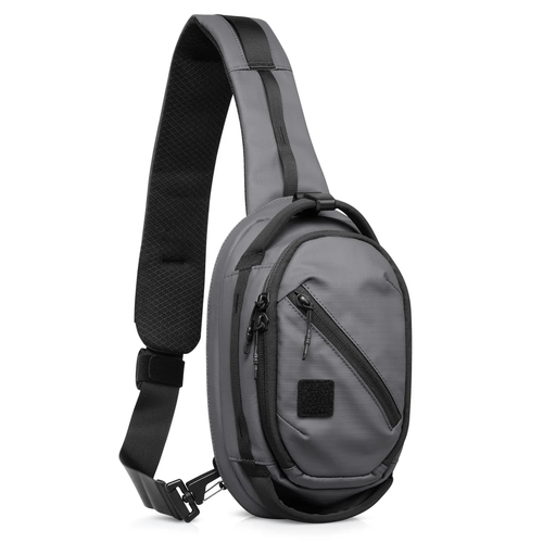 Savior Equipment Obscura CCW Sling Bag, Small, Slate Gray (CCW-SL1006-SM-GS)