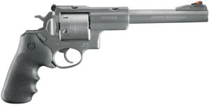 Ruger Super Redhawk KSRH7454 Revolver 5505, 454 Casull, 7 1/2 in, Rubber Grip, Matte Stainless Finish, 6 Rd