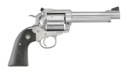 Ruger Super Blackhawk Bisley Revolver 0877, 44 Magnum | 44 Special, 5-1/2in, Black Laminate Grips, Satin Stainless, 6 Rds