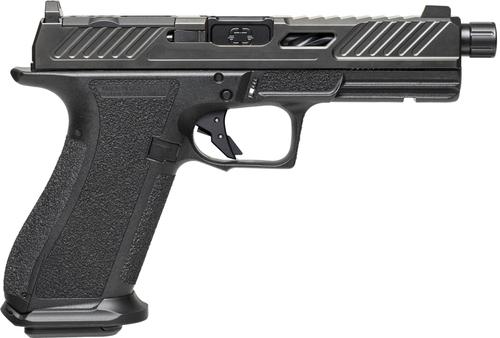 Shadow Systems DR920 Elite Optic Ready Pistol SS-2038, 9mm, 5in, Black Frame Grips, 10 Rds