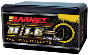 Barnes TAC-XP 40 S&W/10mm Caliber 125 Grain Tactical Pistol X Bullet 40/Box (40003), Not Loaded