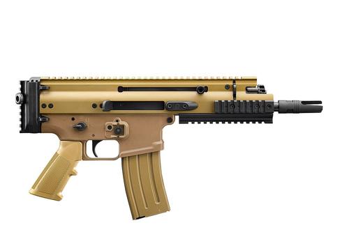 FN Herstal SCAR 15P Pistol 38-101245, 223 Rem, 7.5in, FDE Furniture Grips, 10 Rds