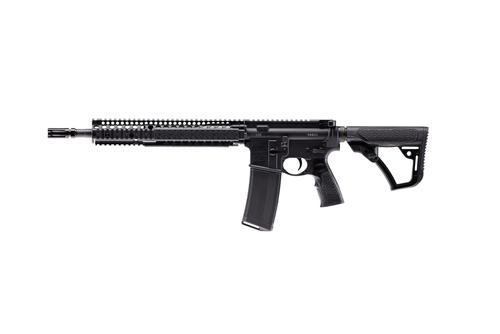 Daniel Defense M4A1 Rifle 02-088-11249-006, 5.56 NATO, 14.5" (w/Pinned Flash Hider), DDM4 Stock, Black RIS II Rail 32 Rds