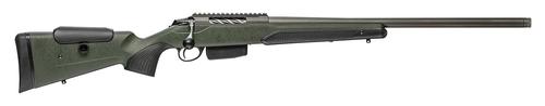 Tikka T3x Super Varmint Bolt Action Rifle JRTXRSV315, 243 Win, 23.70", Green Roughtech Stock, 5 Rds