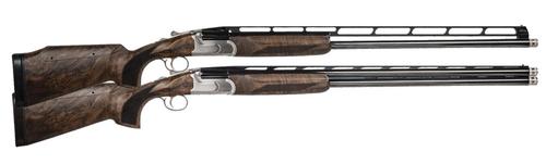 CZ All American Trap Over/Under Shotgun 06582, 12 Gauge, 32", 3" Chmbr, Turkish Walnut Stock, Stainless Steel Finish