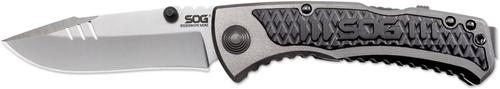 SOG SideSwipe Mini Clip Point Blade Folding Knife (SW1001)