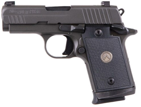 Sig Sauer P938 Micro-Compact Legion Pistol 9389LEGION, 9mm, 3", Black G10 Grips, Legion Gray Finish, 7+1 Rds
