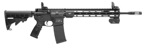 Smith & Wesson M&P15 Carbine Tactical Semi-Auto Rifle 11777, 223 Remington-5.56 NATO, 16", 6-Position Black Stock, Black Armornite Finish, 30 Rd