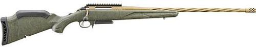 Ruger American II Predator Rifle 46947, 7 PRC, 22" in Threaded, Green Splatter Gen II American Stock, Bronze Cerakote