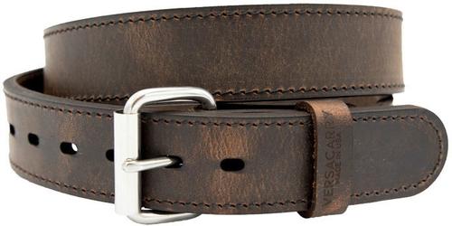 Versacarry Double Ply Extra Heavy Duty Leather Belt, Size 44, Crazy Horse Leather (50244)