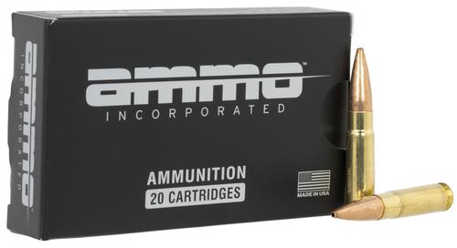 Ammo Inc Match Rifle Ammunition 300B168BTHPA20, 300 Blackout, Boat Tail Hollow Point, 168 gr, 1800 fps, 20 Rd/Bx