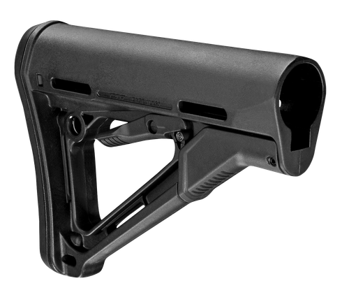 Magpul Compact Mil-Spec Stock For AR Rifles, Black (MAG310-BLK)