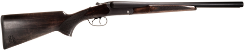 Heritage Mfg Badlander Shotgun BL2018BK, 20 Gauge, 18.50", Black Chrome Side By Side Barrel & Receiver, Fixed Turkish Walnut Stock