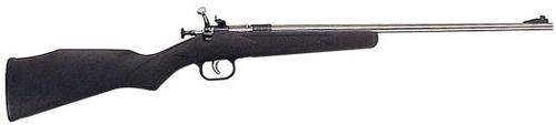 Crickett Gen 2Single Shot Bolt Action Rifle 2245, 22 LR, 16 1/8", Black Synth w/Pistol Grip Stock, Blued Steel Finish